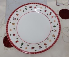 6 Villeroy & Boch TOY'S DELIGHT Specials weiss Speiseteller ca. 27cm NEU V&B OVP