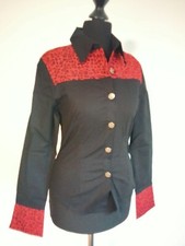 Damen Bluse mit Leoparden