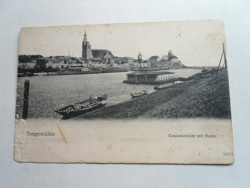 Tangermünde elbe - ak,
