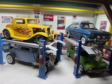 Diorama Hebebühne 1:18