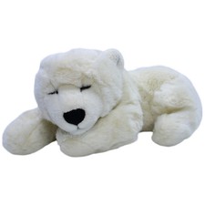 Schlafender Eisbär, liegend