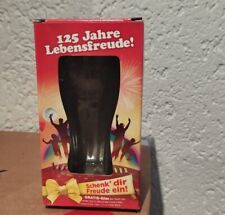 1x Coca-Cola Glas 125 Jahre