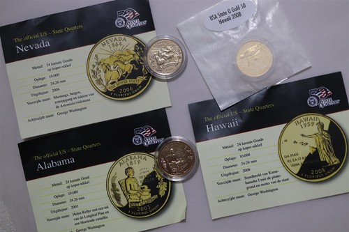 Usa gold plated - usa,