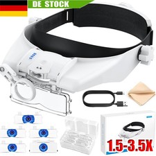 Profi LED Stirnlupe Kopflupe