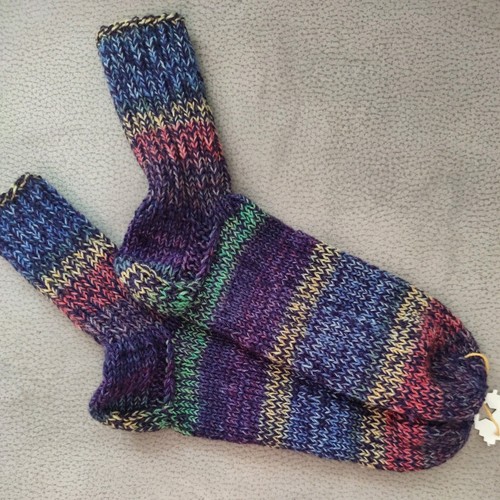 Stricksocken selbstgestrickt - stricksocken,