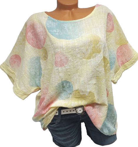 Oversize damen shirt bluse - damen,