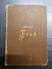 K6:  FAUST Eine Tragödie von GOETHE Verlag PHILIPP RECLAM jun. LEIPZIG vintage