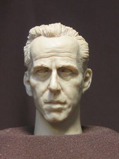 A-19 Humphrey Bogart CUSTOM RESIN UNPAINTED HEAD SCULPT Action figures 1/6 Scale