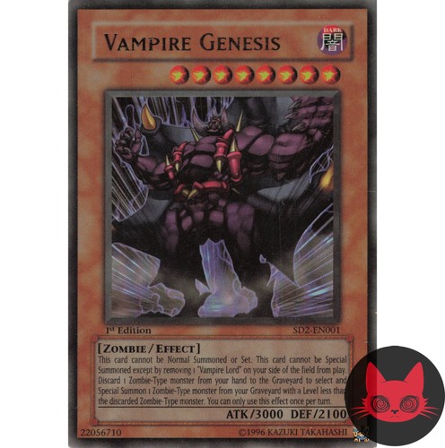 Yugioh vampirgenesis sd2 - yugioh, sd2-de001