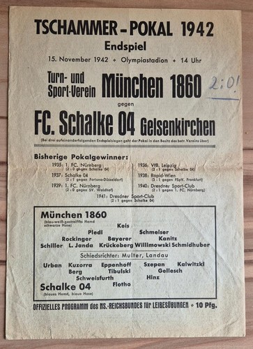 Finale tschammerpokal - finale,