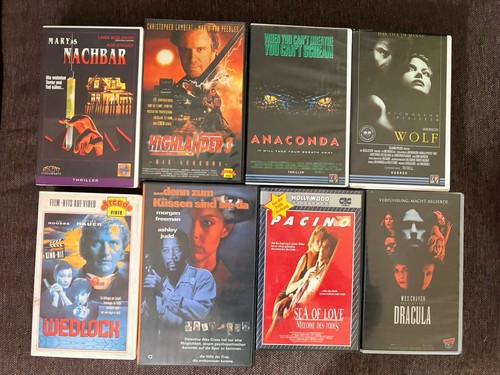 Vhs raritäten aus - x,