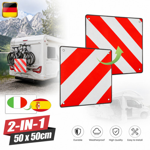 Warnschild reflektierend alu - reflektierend,