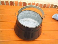 Alter  Emaille Topf mit Henkel