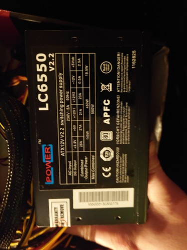 Power lc6550 2atx - lc-power, 550w