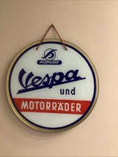 Vespa Hoffmann Glasschild