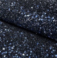 Samtstoff mit Pailletten LIA
