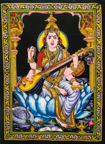 Indische göttin saraswati - indische,