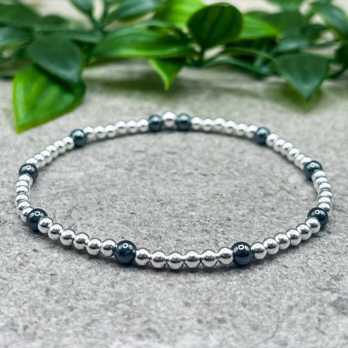 Sterling silber und hämatit - sterling,