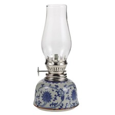  Butterlampe Aus Blau-weißer