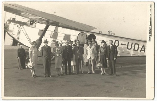 Luft hansa flugzeug junkers - luft-hansa,