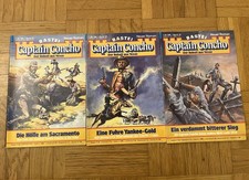 CAPTAIN CONCHO DER REBELL AUS TEXAS. 3 Hefte. Bd 31, 32, & 33 Bastei Erstausgabe