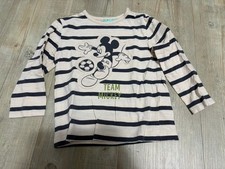 Disney Baby Micky Maus Shirt Langarm Gr 92 Neu