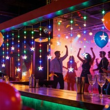 LED Lichterkette Sterne