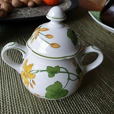 V&B GERANIUM  Zuckerdose 2tlg