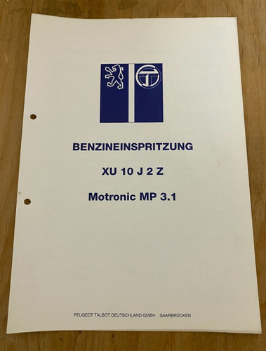 Werkstatthandbuch peugeot - werkstatthandbuch,