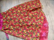 MADE IN INDIA schöner bunter Wenderock Wickelrock zum Wenden EG 2 NEUw. BB617 