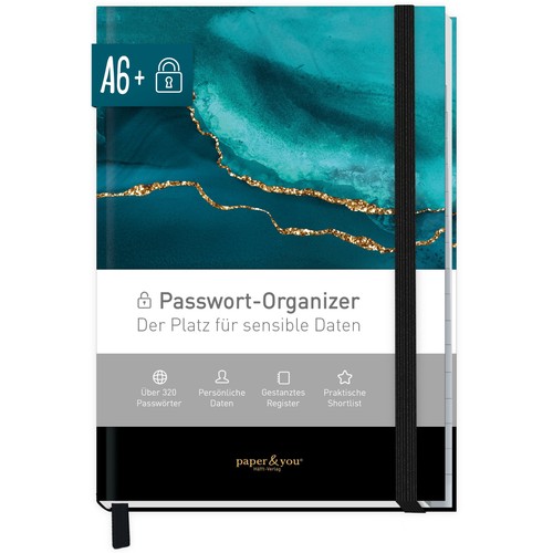 Häfft passwort organizer a6 - -,