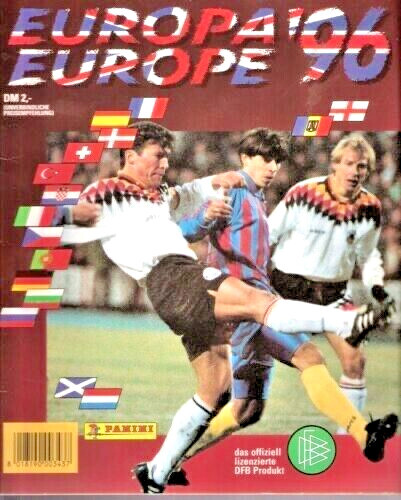 Panini fussball 1996 - panini, em