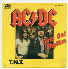AC/DC – Girls Got Rhythm / T.N.T. - Vinyl - Single 7" -  Original Cover