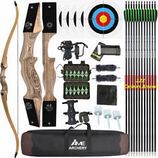 60" Recurve Bogen Carbonpfeile
