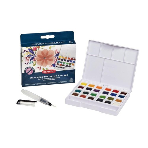 Derwent aquarellfarbe topf - derwent, set