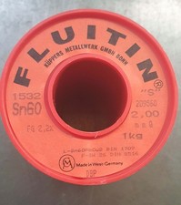 Lötzinn Fluitin 2mm, 1 kg