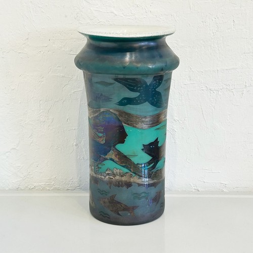 Erwin eisch kunstglas vase - eisch,