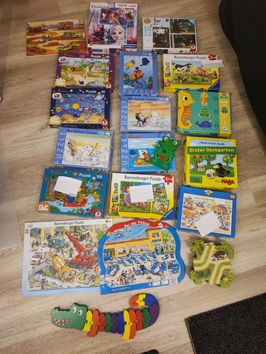 Puzzle sammlung für kinder - puzzle,