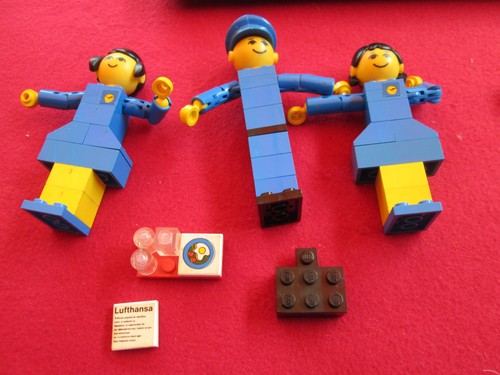 Lego lufthansa cabinen crew - cabinen,