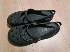 CROCS SHAYNA Ballerinas, Gr. 41/42 (W 10),  schwarz, gebraucht, guter  Zustand