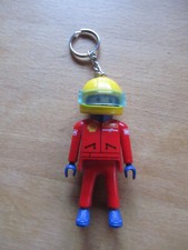 Playmobil 7824 - Schlüsselanhänger Werbefigur SHELL Rennfahrer