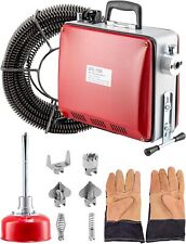 Rohrreinigungsgerät 500W 16mm Spirale Abfluss für Ø20-200 mm Rohrleitungen