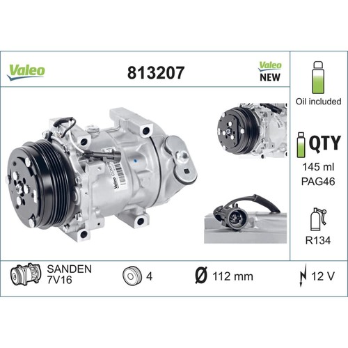 Kompressor klimaanlage valeo - kompressor,
