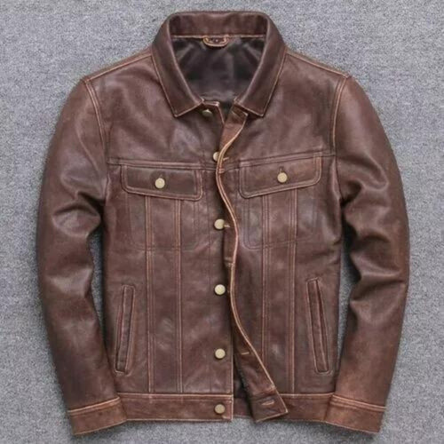 Herren echtleder lammfell - herren,