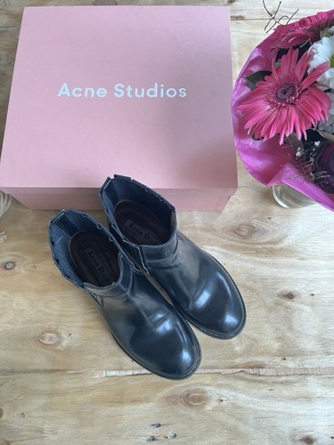 Acne studios boots schwarz - acne,
