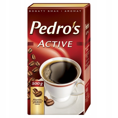 Pedro active kawa mielona - pedro's,