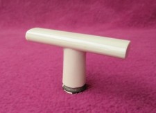 DDR Fensterolive Fenstergriff 78 mm 50er J. Griff Fenster Kunststoff cremefarben