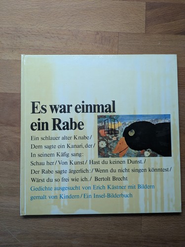 War einmal ein rabe - es,