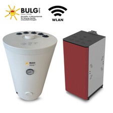 Pelletkessel / Pelletheizung BULG NANO 6-24 KW Warmwasser - Komplettset