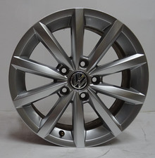 1x Alufelge VW "Novara" Golf 7, Sportsvan 6,5Jx16H2 ET 46 - 5G0601025BQ (#1)